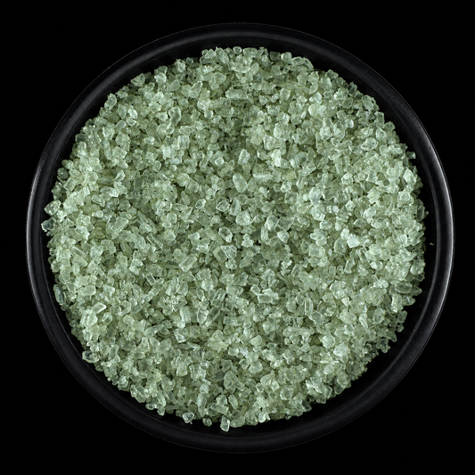 Vesalt Bamboo Jade – grünes Hawaii-Meersalz mit Bambusextrakt, mineralreich, handgefüllt