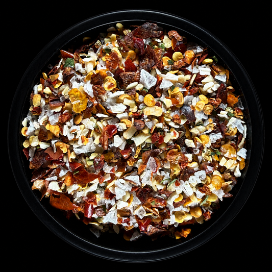 Vesalt Knoblauch Chili Mix – Gewürzmischung mit Knoblauch und Chili, pikant-würzige Mischung handgefüllt