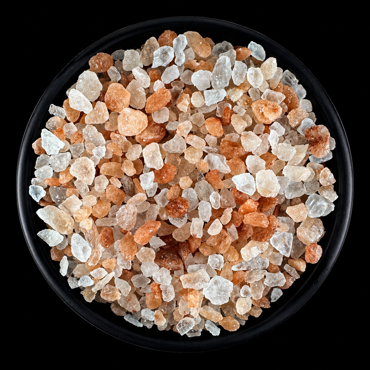 Vesalt Kristallsalz – grobes Himalaya Kristallsalz medium, mineralreich und naturrein, handgefüllt